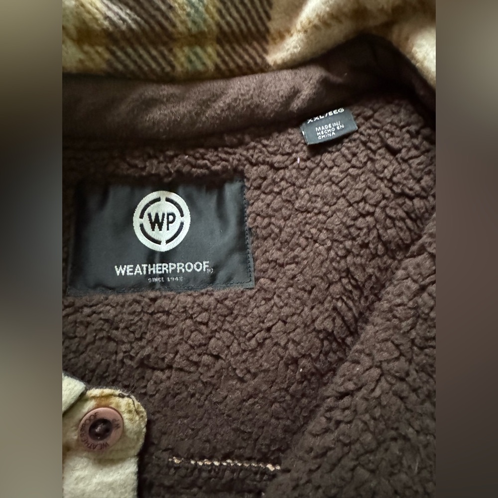 Weatherproof Sherpa-Lined Button Down - image 3